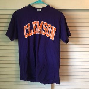 clemson purple t shirt